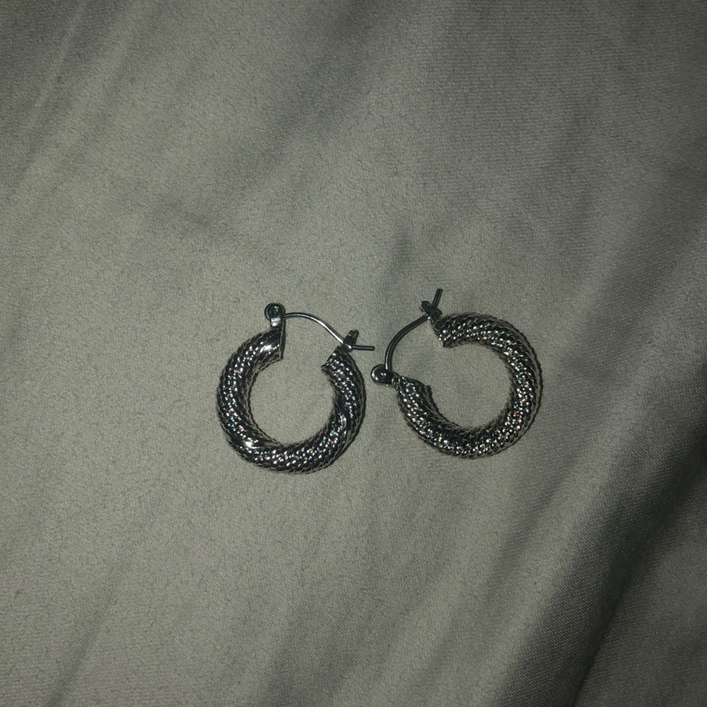 Hoop earrings